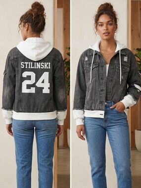 Women's 'Teen Wolf' Stiles Stilinski Denim Jean Jacket